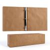 Performore Natural Chipboard Kraft Binder for Office-2