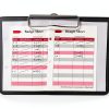 Ndsox Budgeting Sheets Pink A6 Paper-3