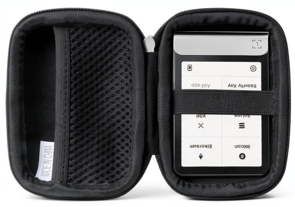 Hermitshell Ledger Flex Wallet Case Black EVA Material-0