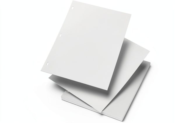 Ring Binder Depot White Ledger Sheets 11x8.5 inch-0