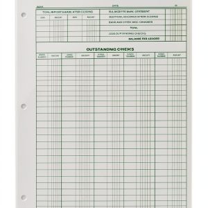 Automotive Forms and Supplies Ledger Sheets-0