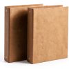 Performore Natural Chipboard Kraft Binder for Office-3