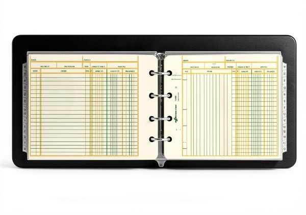 Rediform Ledger Sheets 4-Ring Binder Office Product-1