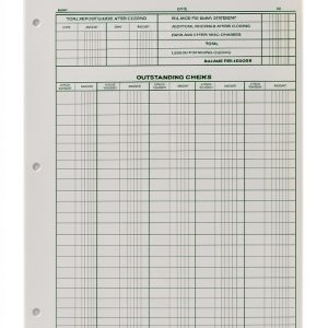 Automotive Forms and Supplies Ledger Sheets-0