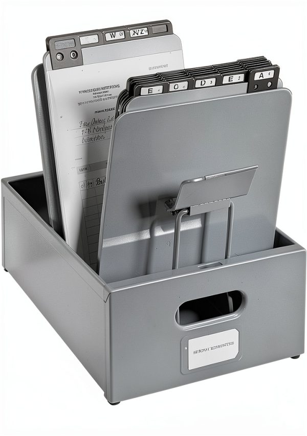 Gray Steel Ledger Sheets by EGPChecks Office Products-0