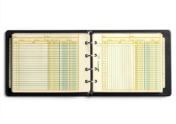 Rediform Ledger Sheets 4-Ring Binder Office Product-0