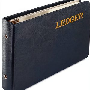 Wilson Jones Vinyl Ledger Sheets Blue W0203-58BLA-0