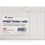Adams Ledger Sheets 24lb Acid-Free Office Supplies-0