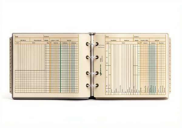Rediform Ledger Sheets 4-Ring Binder Office Product-2