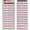 Ndsox Budgeting Sheets Pink A6 Paper-1