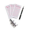 Ndsox Budgeting Sheets Pink A6 Paper-2