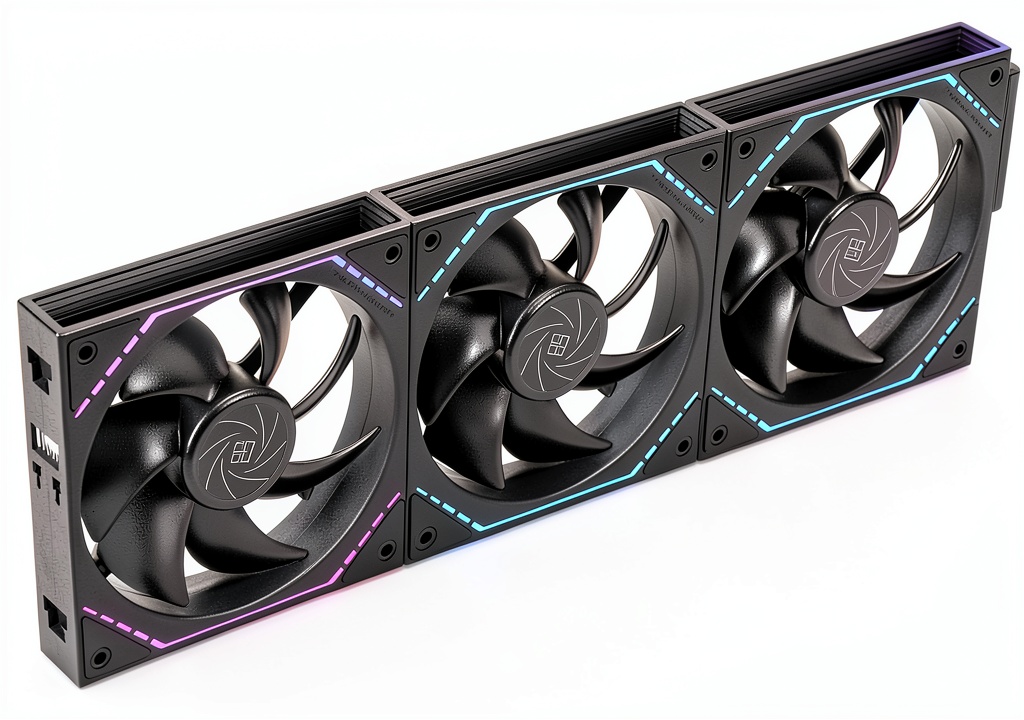 Thermalright TL-M12QX3 installed in a PC case