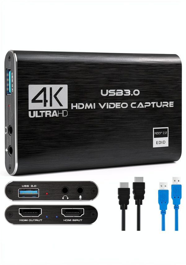 Rybozen HDMI Capture Card 1080p Black USB3-0