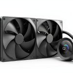 NZXT Turbine Water Cooling Pump Black 240mm Radiator High Flow Design-0