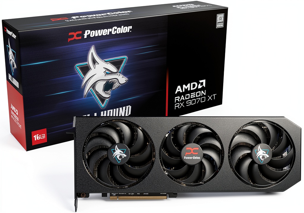PowerColor Radeon RX 9070 XT 16GB 20GHz Graphics