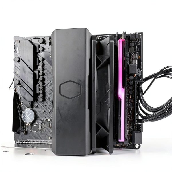 Cooler Master CPU Cooling Fan RR-S4KK-25SN Pro 212 Black 152mm-6
