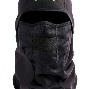 SIR-BAL-001 Water Resistant Windproof Unisex Balaclava Face Mask Black-0