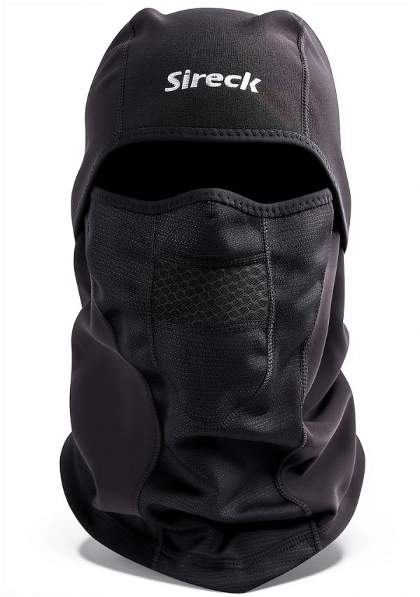 SIR-BAL-001 Water Resistant Windproof Unisex Balaclava Face Mask Black-0