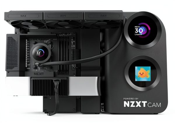 NZXT Turbine 360mm Radiator Pump Black LCD Display-4