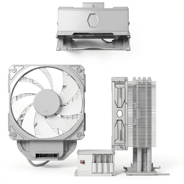 Cooler Master CPU Cooling Fan RR-S4KK-25SN Pro 212 Black 152mm-10