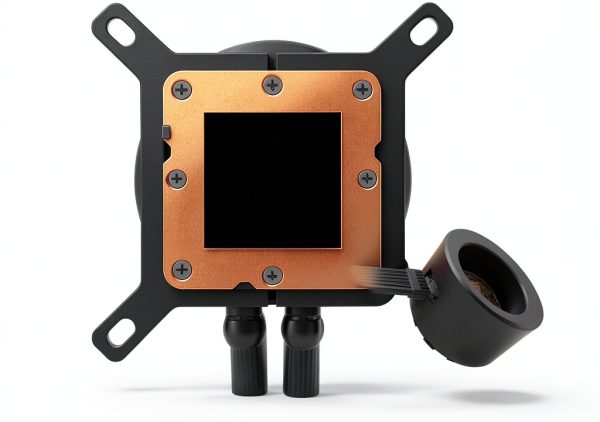 NZXT Turbine Water Cooling Pump Black 240mm Radiator High Flow Design-6