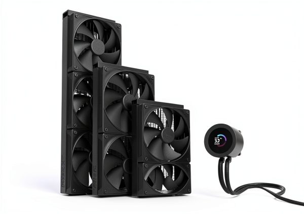 NZXT Turbine 360mm Radiator Pump Black LCD Display-1