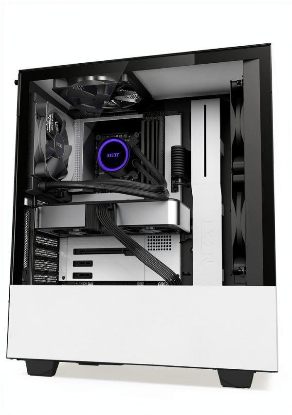 NZXT Kraken 120 Black 120mm Radiator Water Cooling Pump with RGB-4
