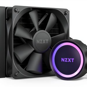 NZXT Kraken 120 Black 120mm Radiator Water Cooling Pump with RGB-0