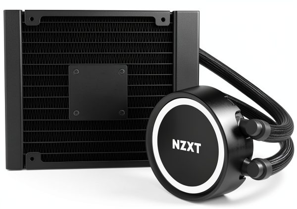 NZXT Kraken 120 Black 120mm Radiator Water Cooling Pump with RGB-2