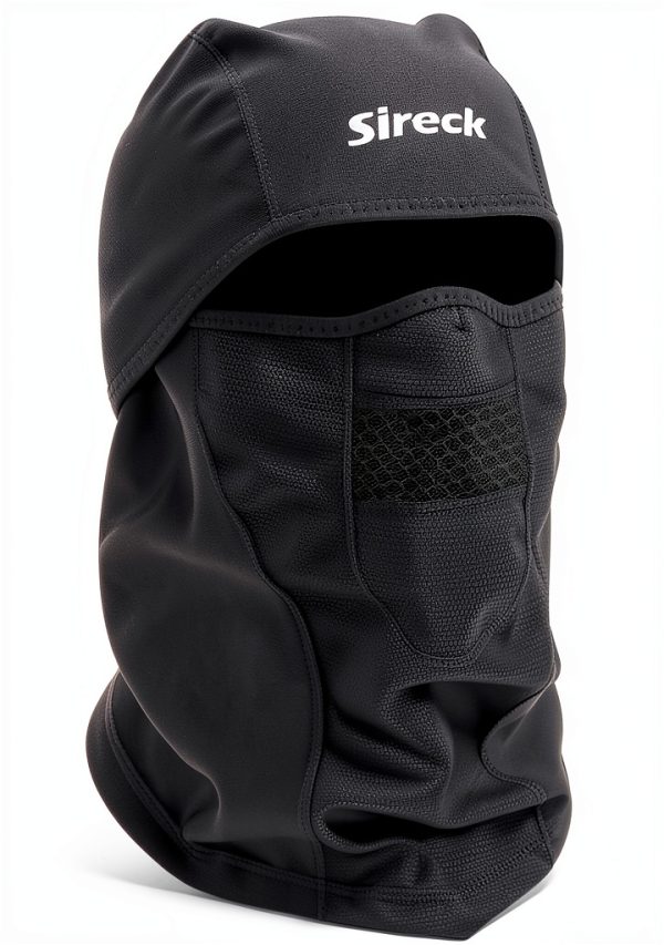 SIR-BAL-001 Water Resistant Windproof Unisex Balaclava Face Mask Black-2