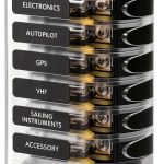 Blue Sea Systems 5018 ST Glass Fuse Block 6-Circuit Panel Mount-0