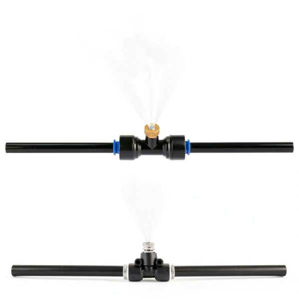 HIRALIY DIY Misting System for Outdoor Patio, 32.8FT Hose with 10-7
